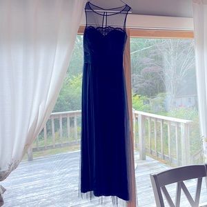 Navy Blue Formal Dress